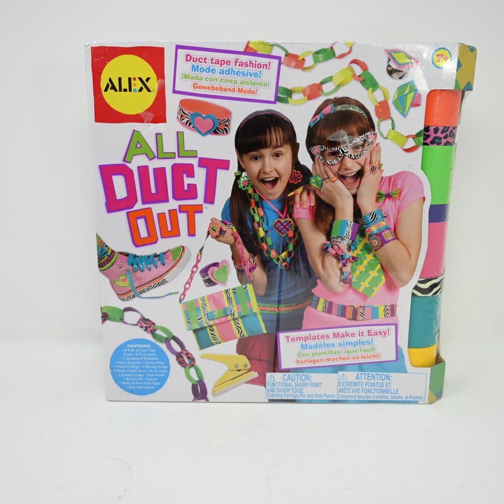 ALEX All Duct Out Craft Kit Fashion DIY Set New Box Damage